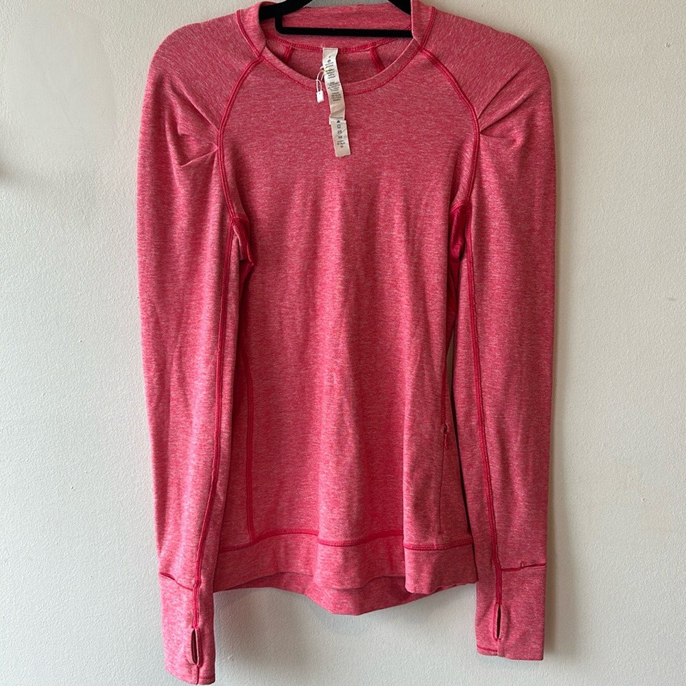 Lululemon pink long sleeve 4